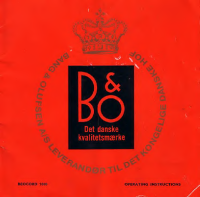 Bang & Olufsen - Beocord_1800_R-Owners-Manual